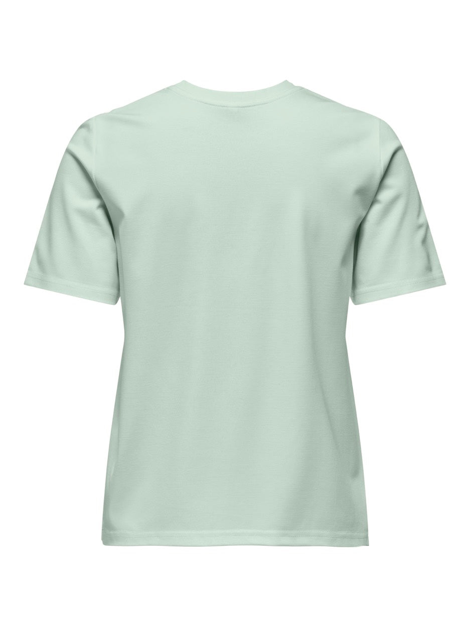 Onlsophia S/s Embroidery T-shirt Box Jrs - Mint