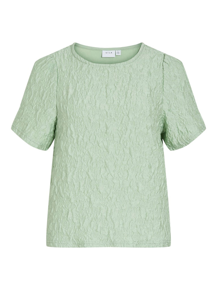 Visophia O-neck S/s Top/r - Mint