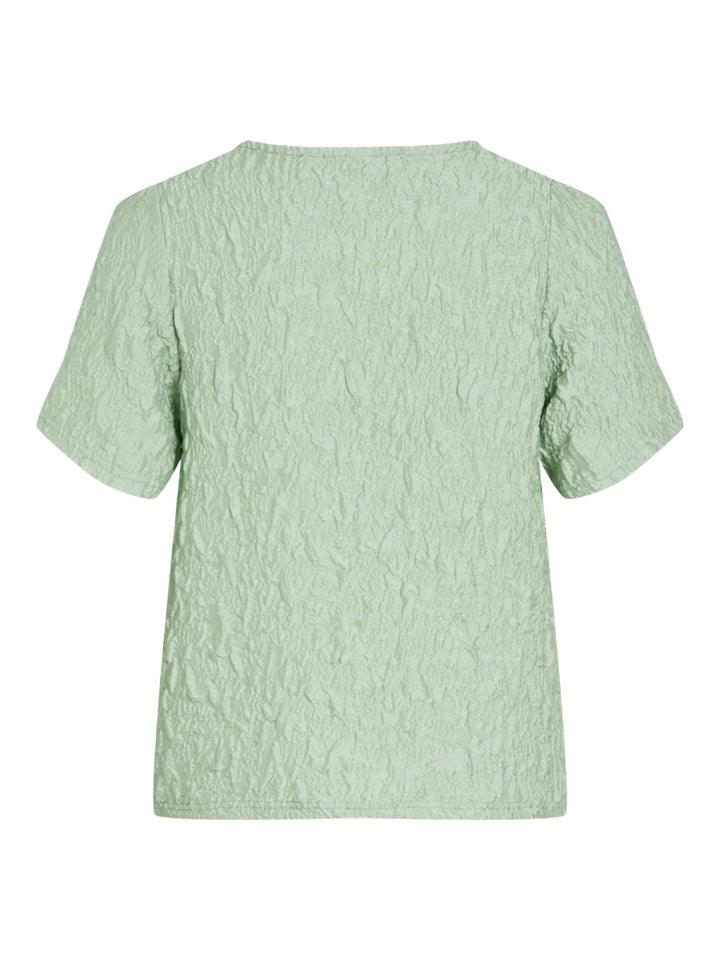 Visophia O-neck S/s Top/r - Mint