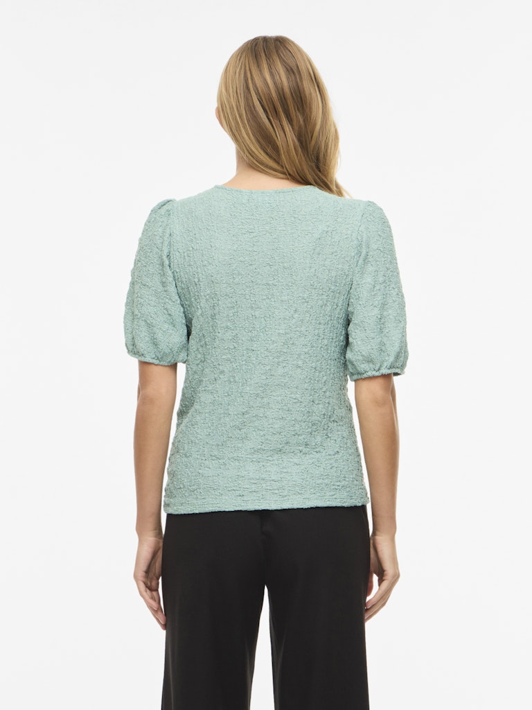 Vifall O-neck 2/4 Top - Noos - Oud Groen