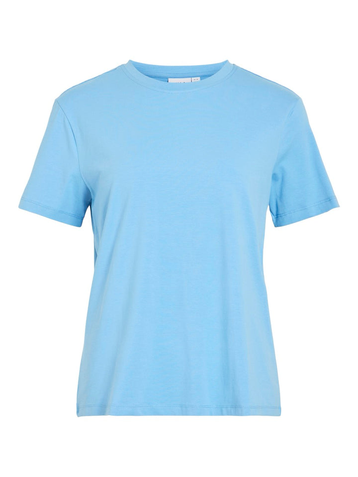 Vinora S/s Tshirt - Lichtblauw