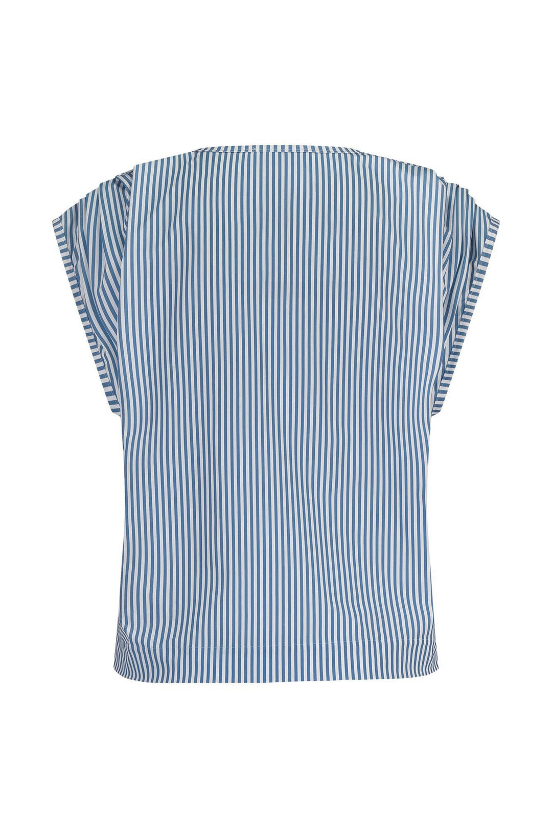 Leonie Small Stripe Top - Blauw Dessin