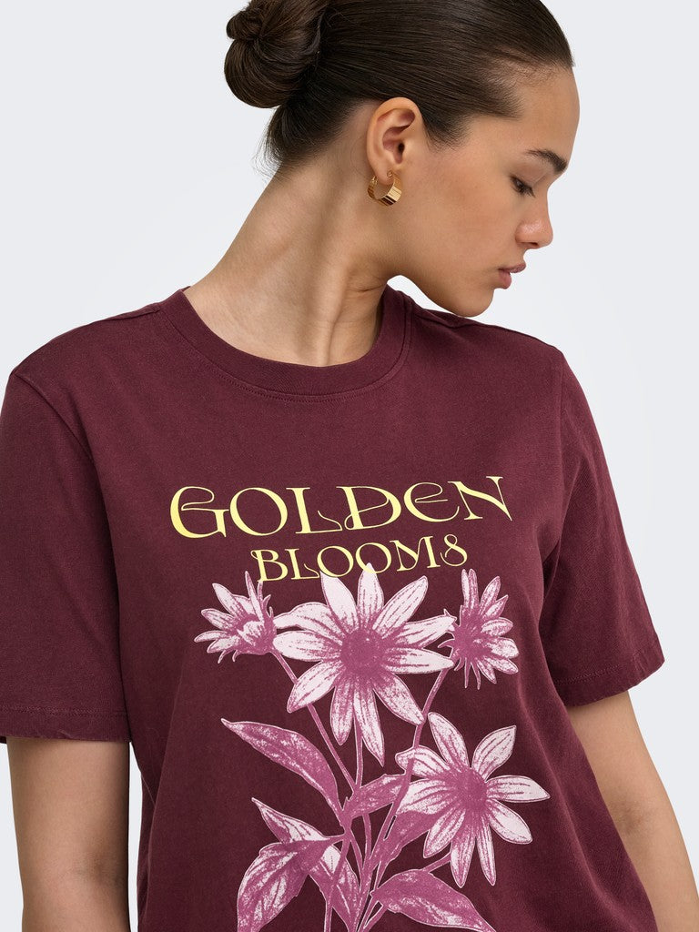 Onllucy Monja Ss Top Jrs Noos - Bordeaux