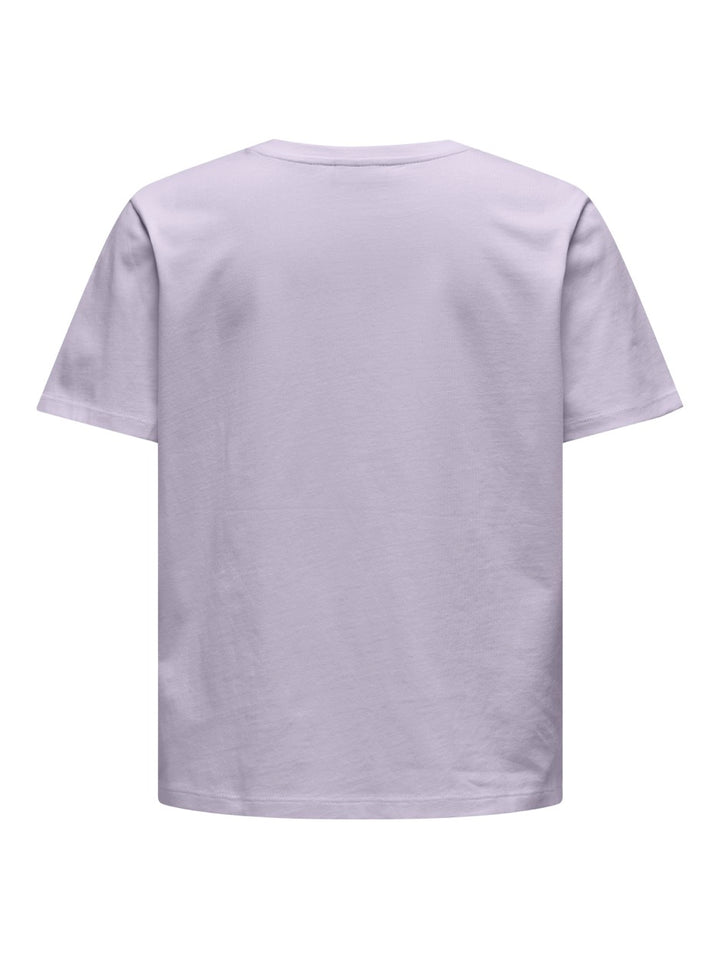 Jdycif Ss Broderie Anglaise Top - Lila