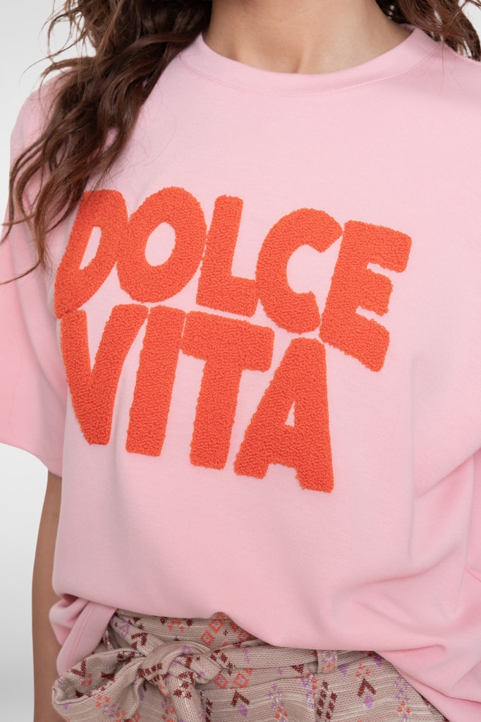 Sweat Scuba Toweling - Roze