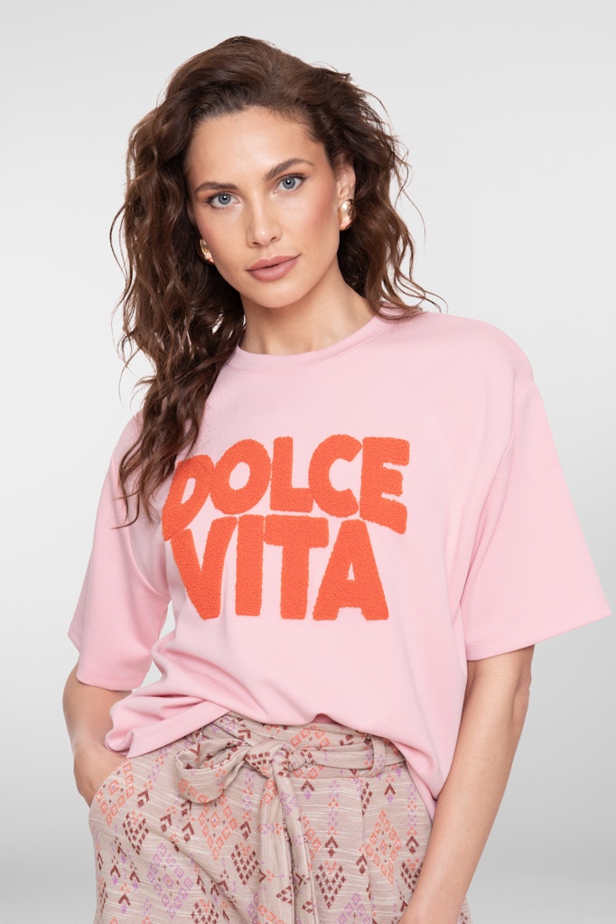Sweat Scuba Toweling - Roze