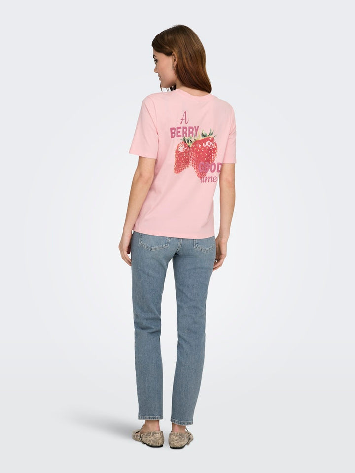 Onllucy Monja Ss Top Jrs Noos - Roze