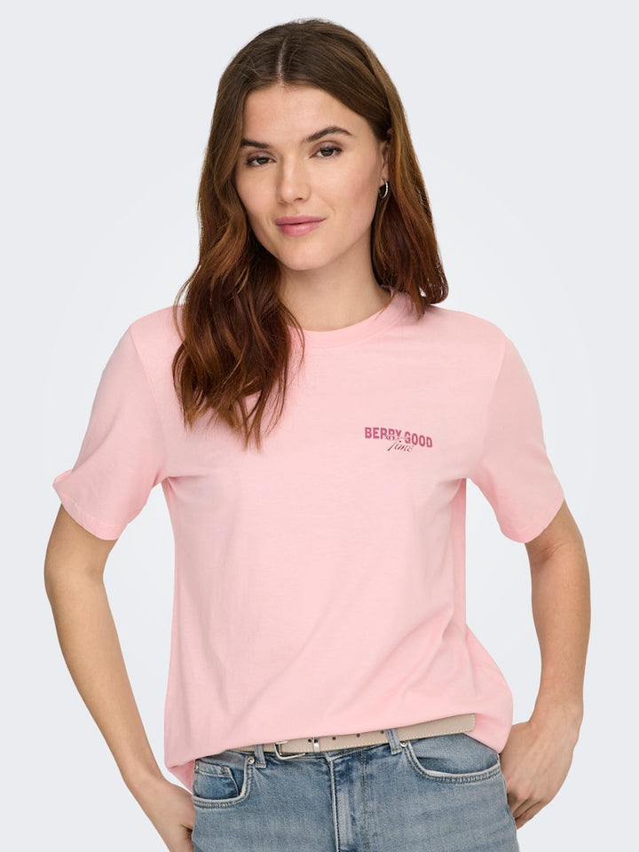 Onllucy Monja Ss Top Jrs Noos - Roze