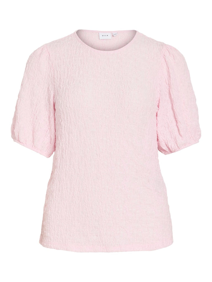 Vifall O-neck 2/4 Top - Noos - Licht Roze