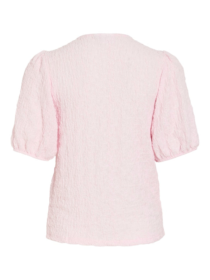 Vifall O-neck 2/4 Top - Noos - Licht Roze