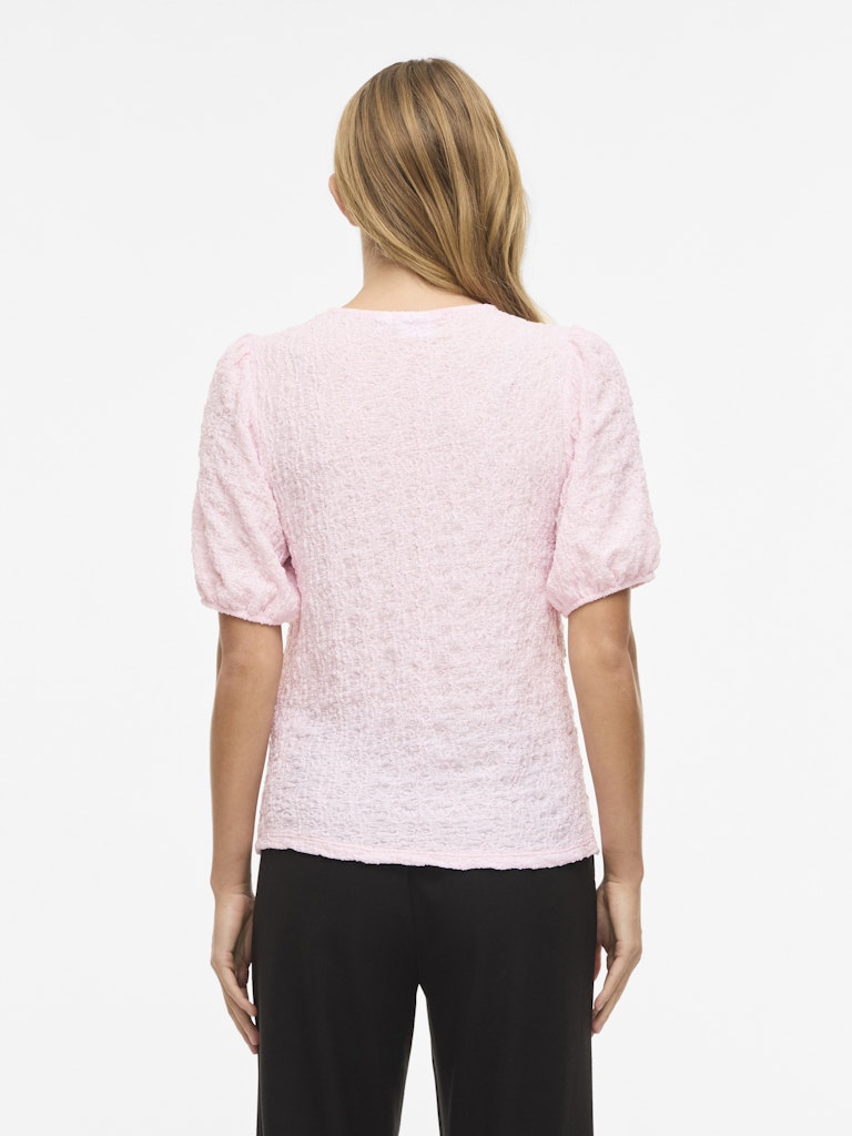 Vifall O-neck 2/4 Top - Noos - Licht Roze