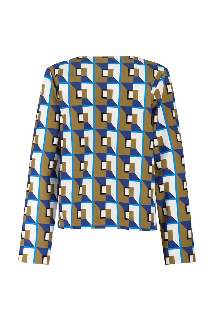 Chris Graphic Top - Bruin Dessin