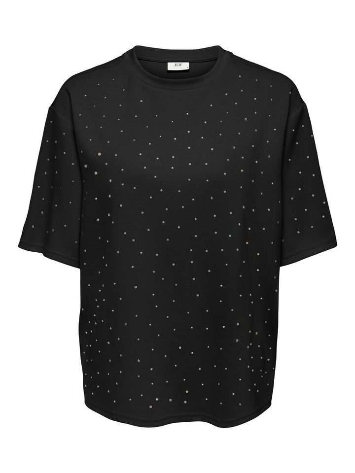 Jdynila S/s T-shirt Jrs - Zwart