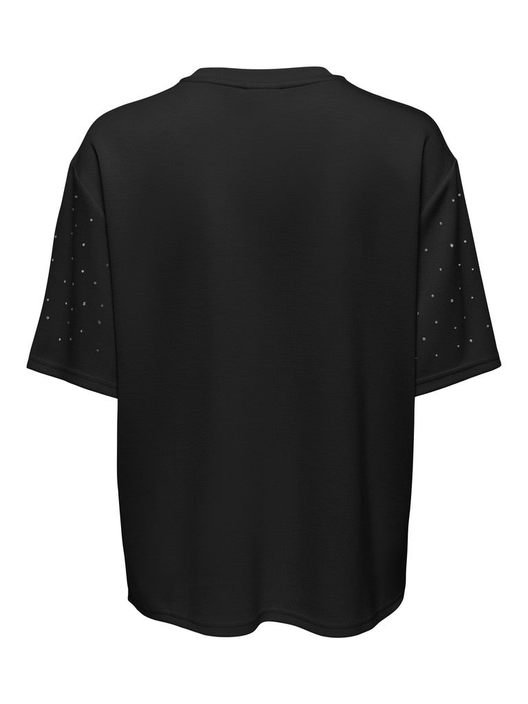 Jdynila S/s T-shirt Jrs - Zwart