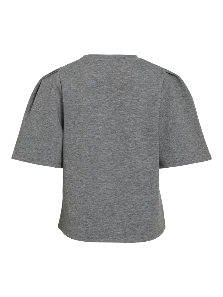 Vireflect O-neck 2/4 Top/dfs - Grijs Melee