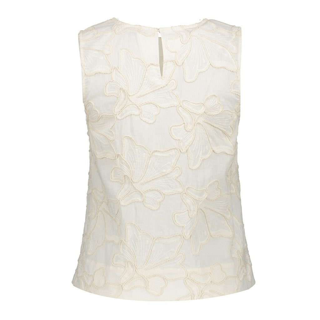 Top All Over Stitching - Off-white
