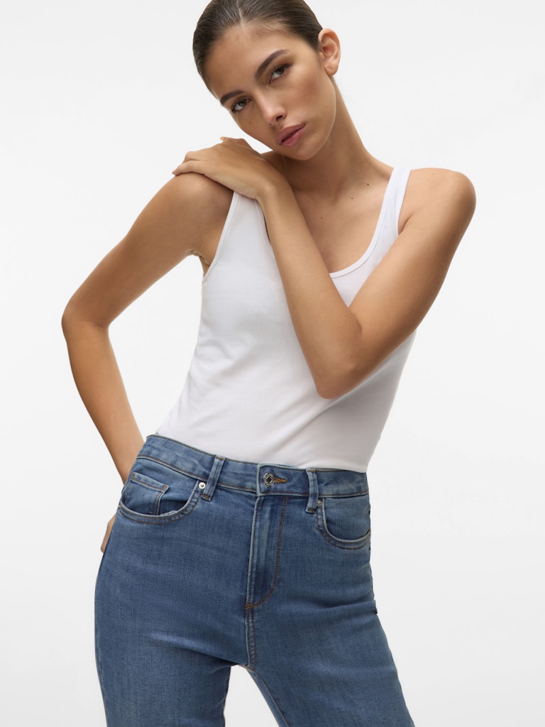 Vmmaxi My Soft Uu Tank Top - Off-white