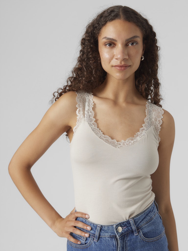 Vmrosa Sl Top Jrs Noos - Beige