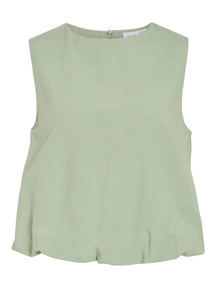 Viprisilla O-neck S/l Balloon Top/vol - Mint