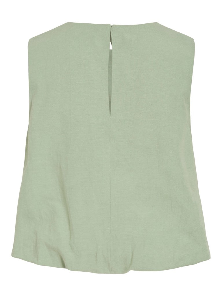 Viprisilla O-neck S/l Balloon Top/vol - Mint