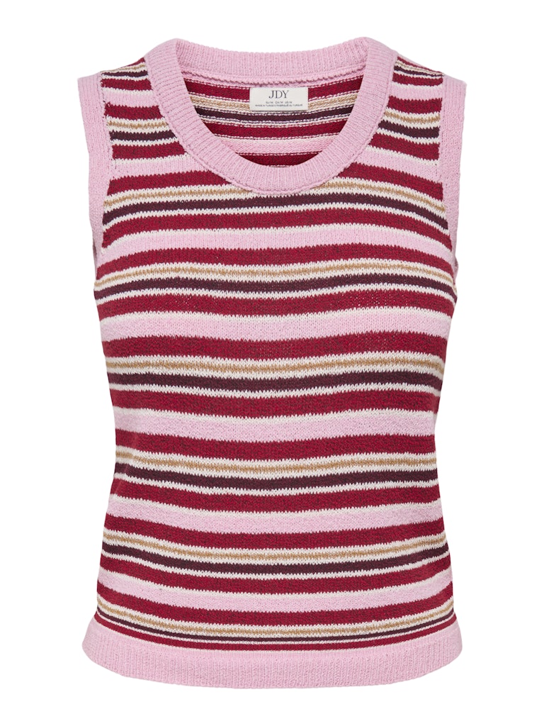 Jdyyuna S/l Top Knt - Roze Dessin
