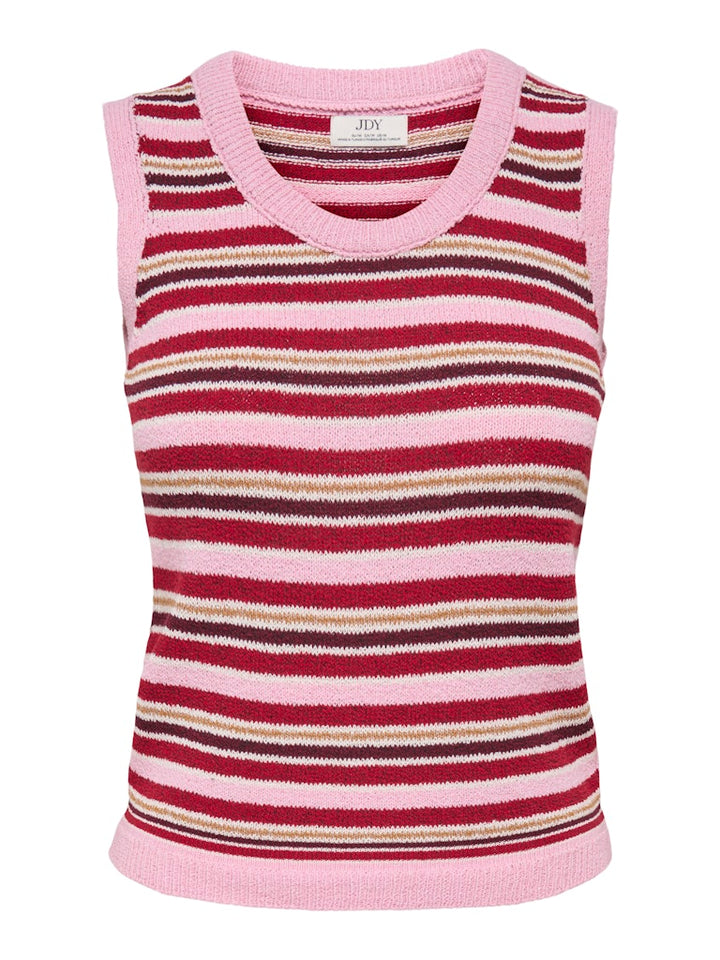 Jdyyuna S/l Top Knt - Roze Dessin