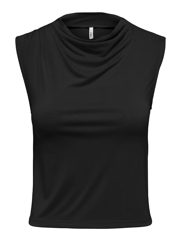 Onlhannah S/l Waterfall Top Jrs - Zwart