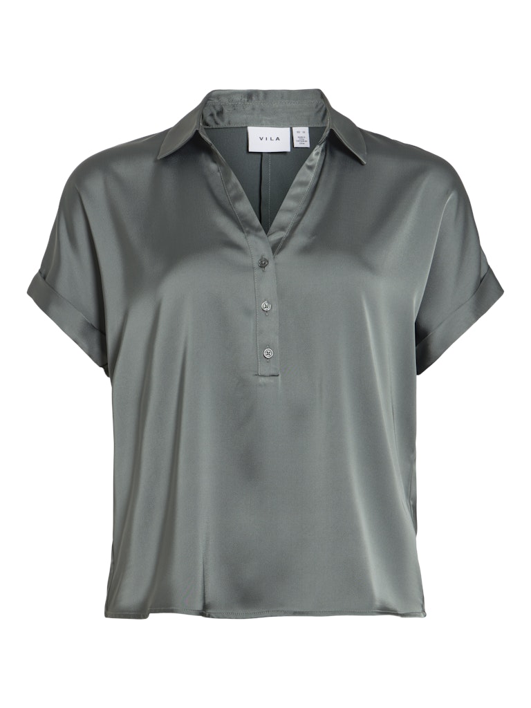 Vienna Ravenna S/s Top - Noos - Olijf