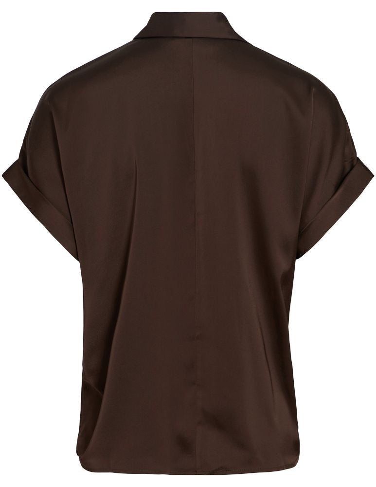 Vienna Ravenna S/s Top - Noos - Bruin