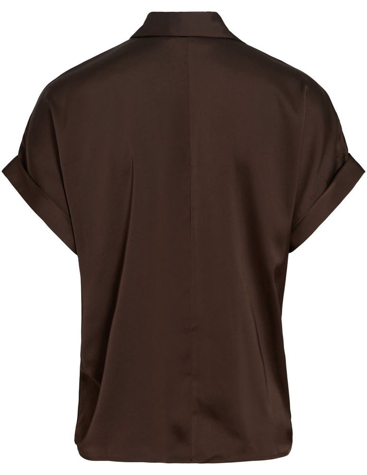 Vienna Ravenna S/s Top - Noos - Bruin