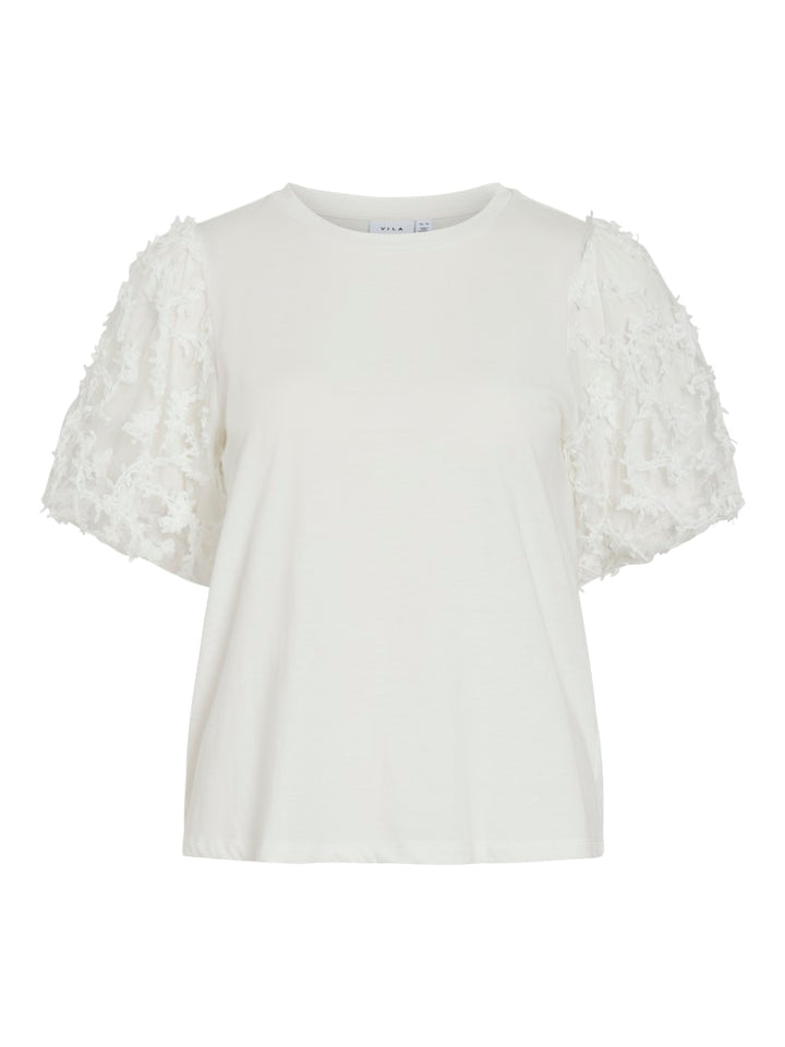 Vionesca O-neck S/s Top - Wit