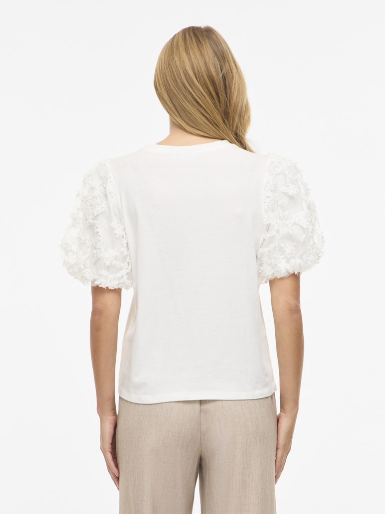 Vionesca O-neck S/s Top - Wit