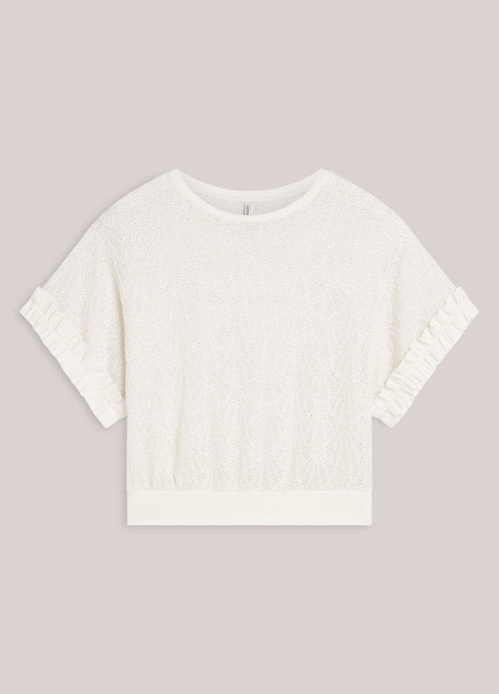 Top Open Jaquard - Off-white