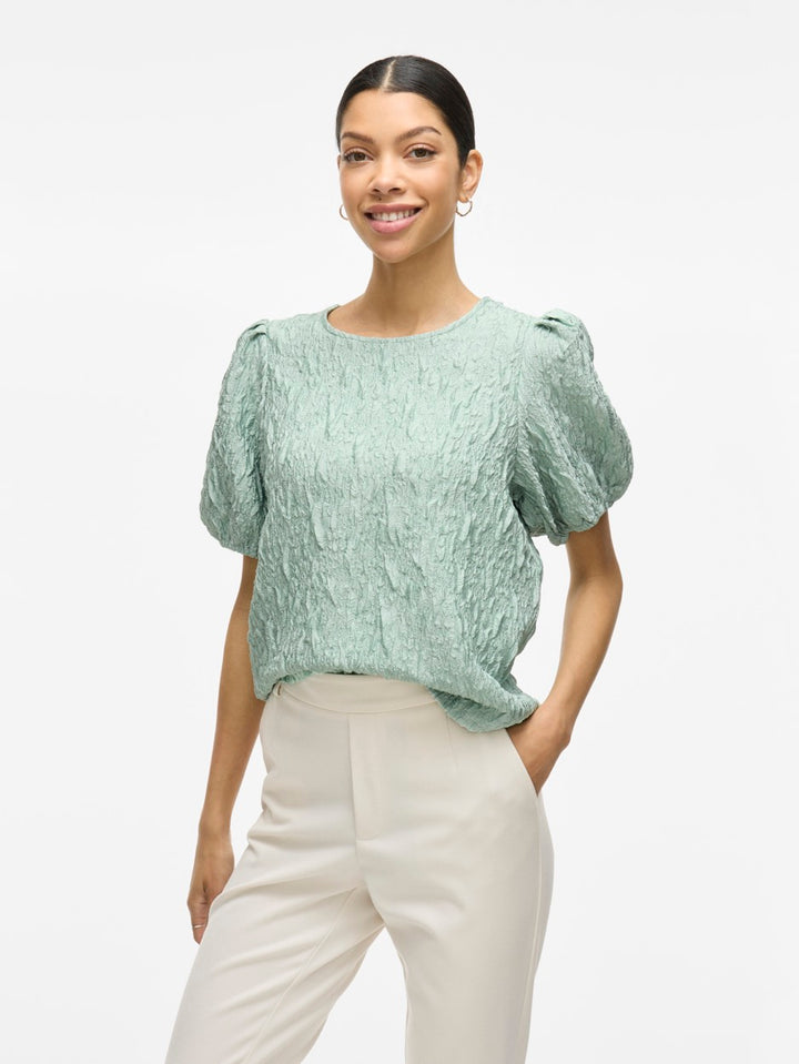 Visophia O-neck 2/4 Top/dc - Mint
