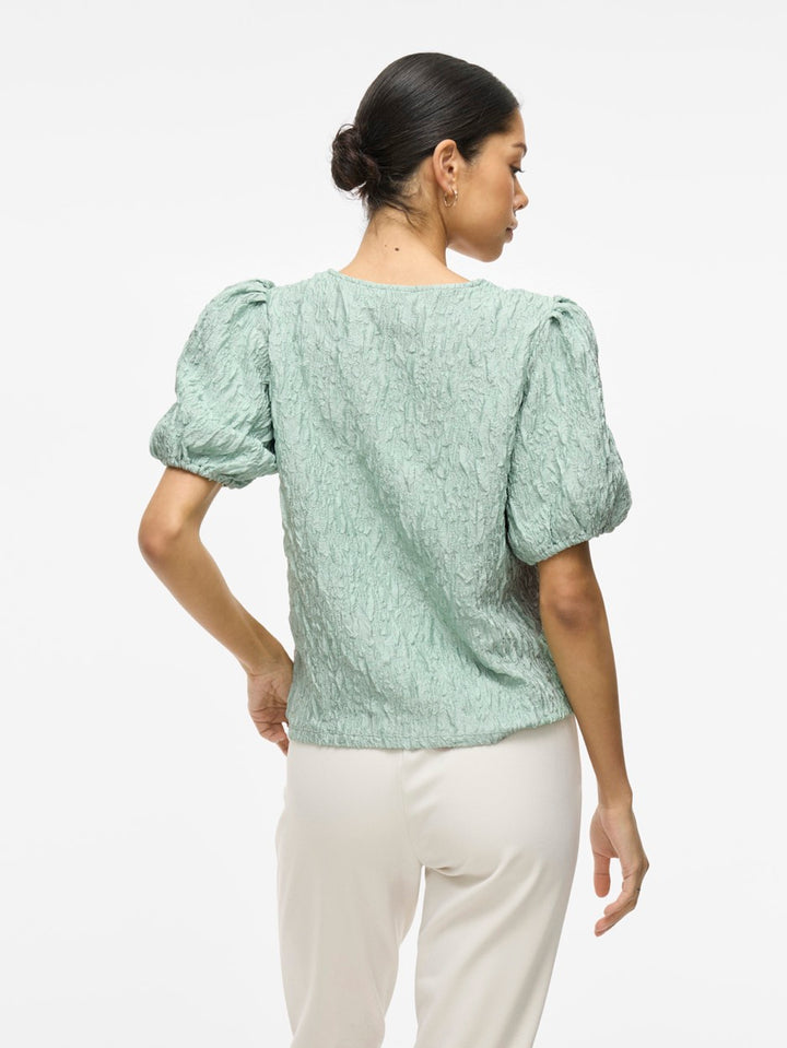 Visophia O-neck 2/4 Top/dc - Mint