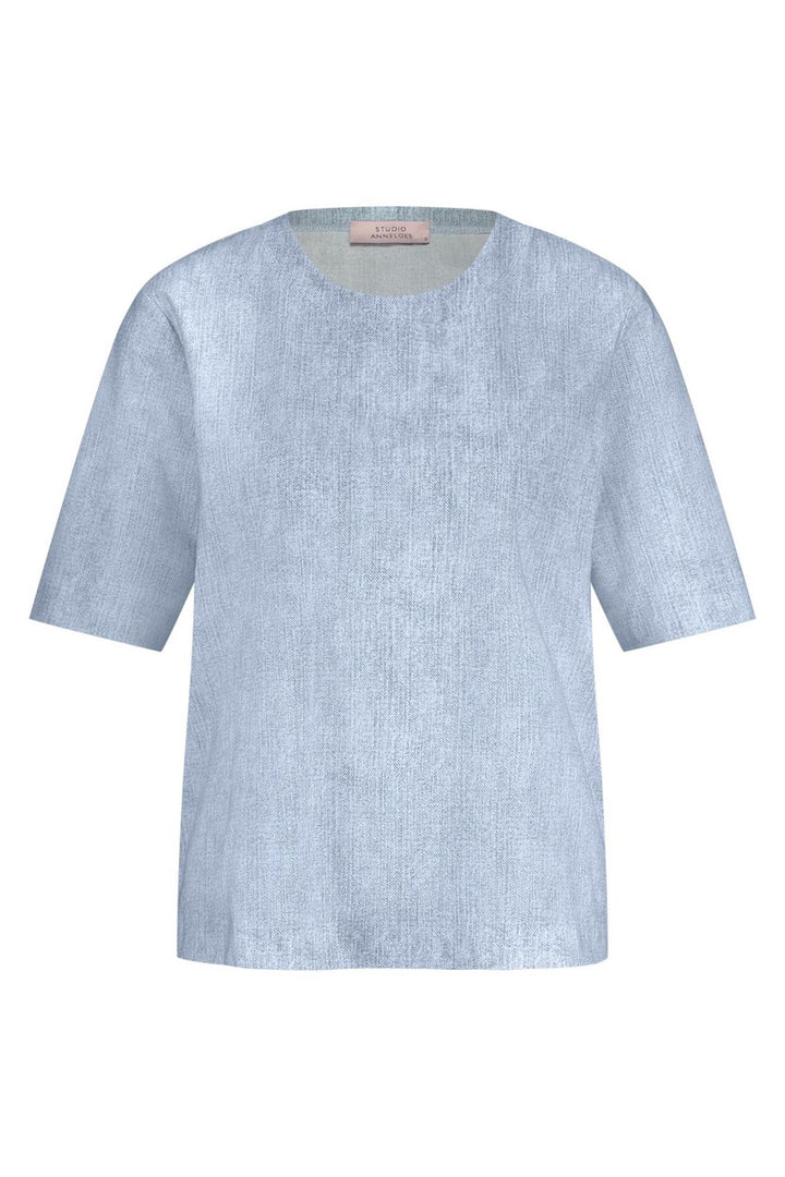 Jamie Denim Tee - Blue Denim