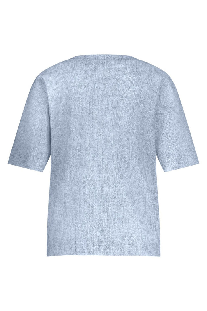 Jamie Denim Tee - Blue Denim