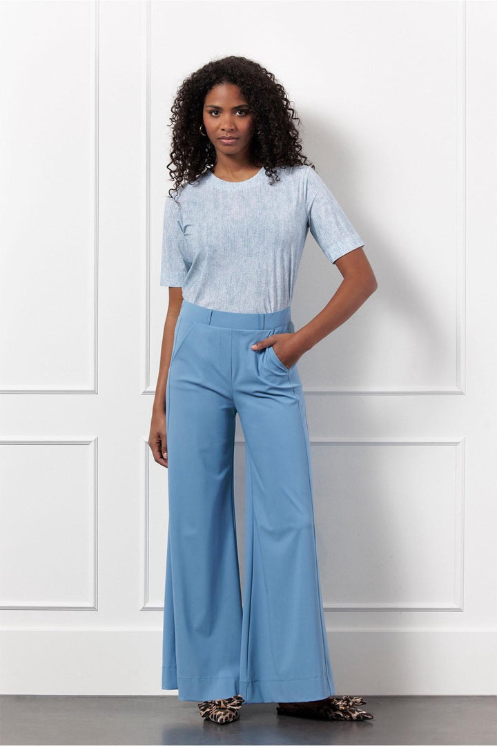 Jamie Denim Tee - Blue Denim