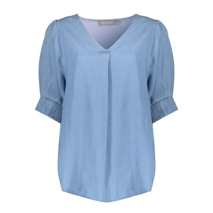 Nikita Blouse - Blue Denim
