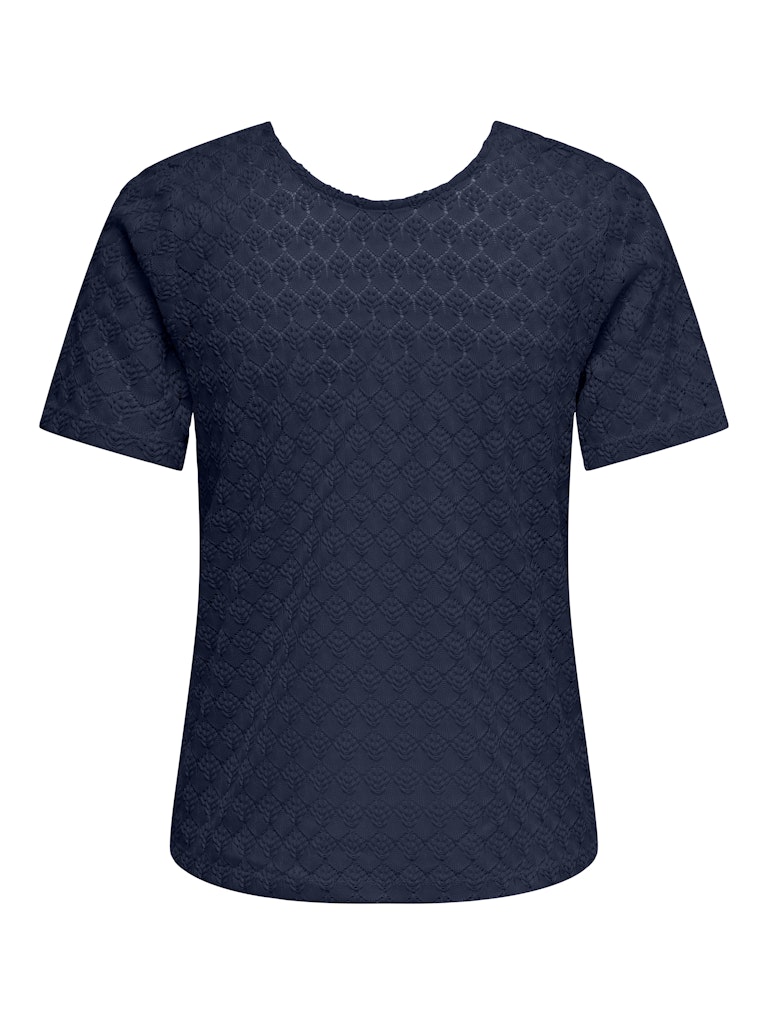 Jdyavery Life S/s Reversible Top Jrs - Navy