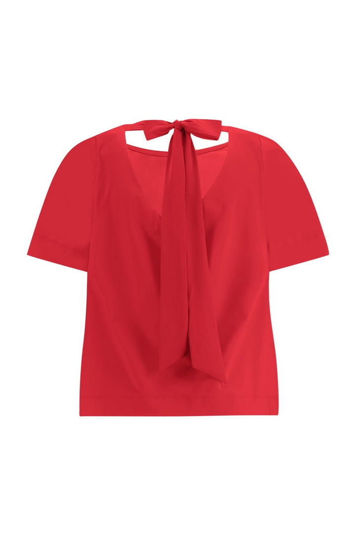 Minnen Bow Top - Steenrood