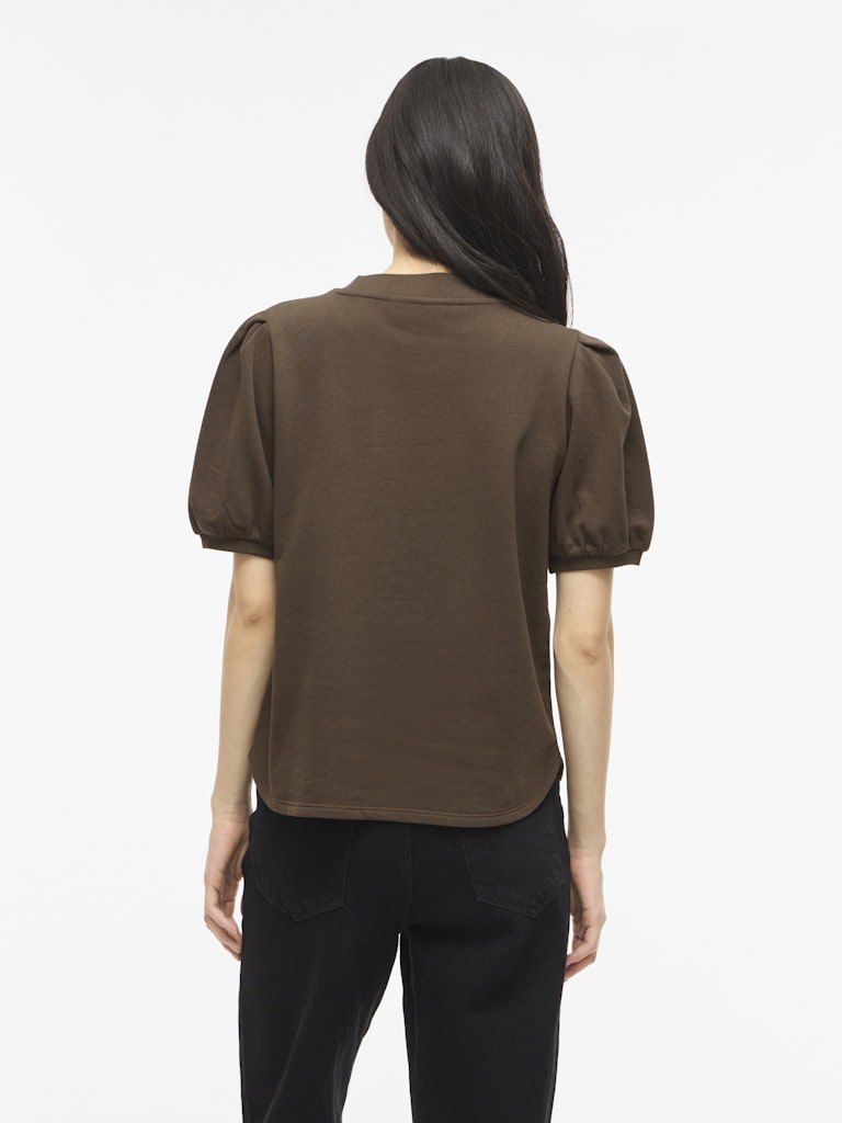 Viharisa Crew Neck 2/4 Sweat Top/pb - Bruin