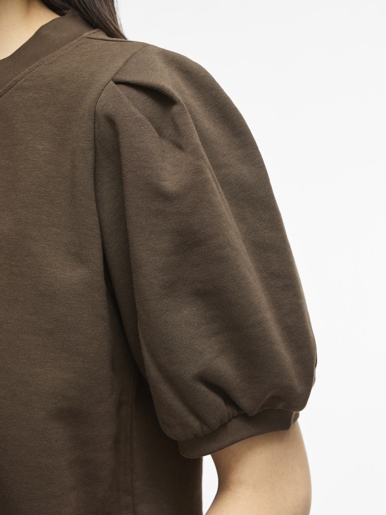 Viharisa Crew Neck 2/4 Sweat Top/pb - Bruin