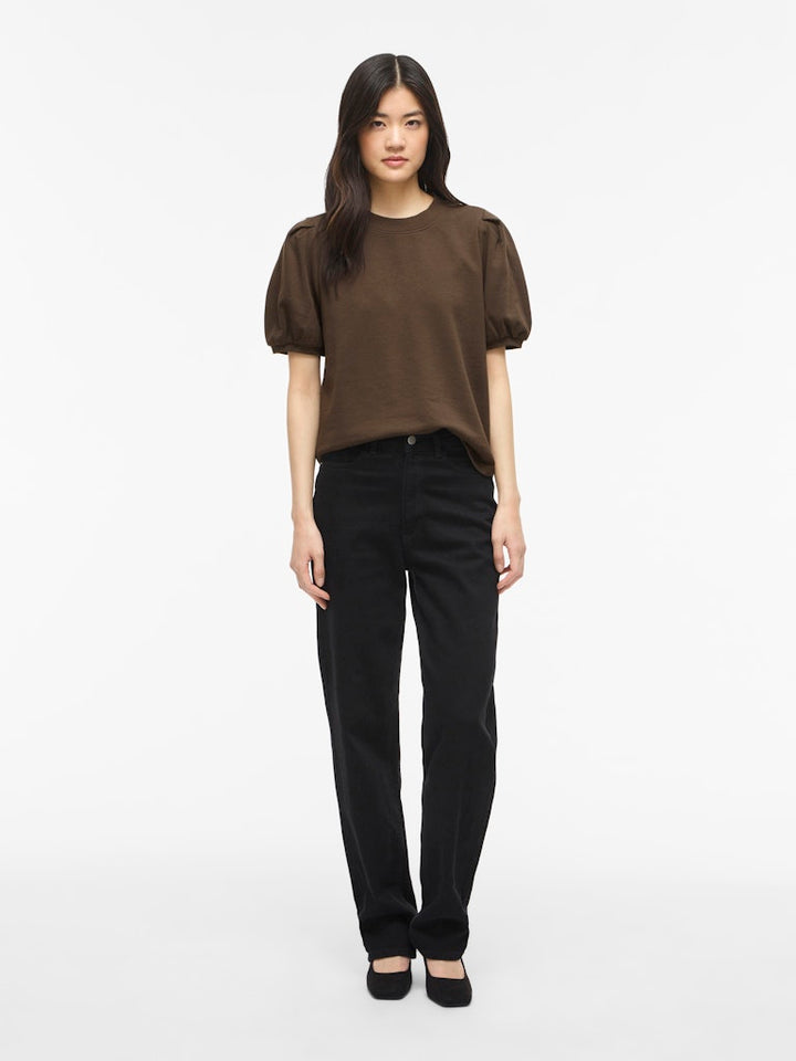 Viharisa Crew Neck 2/4 Sweat Top/pb - Bruin