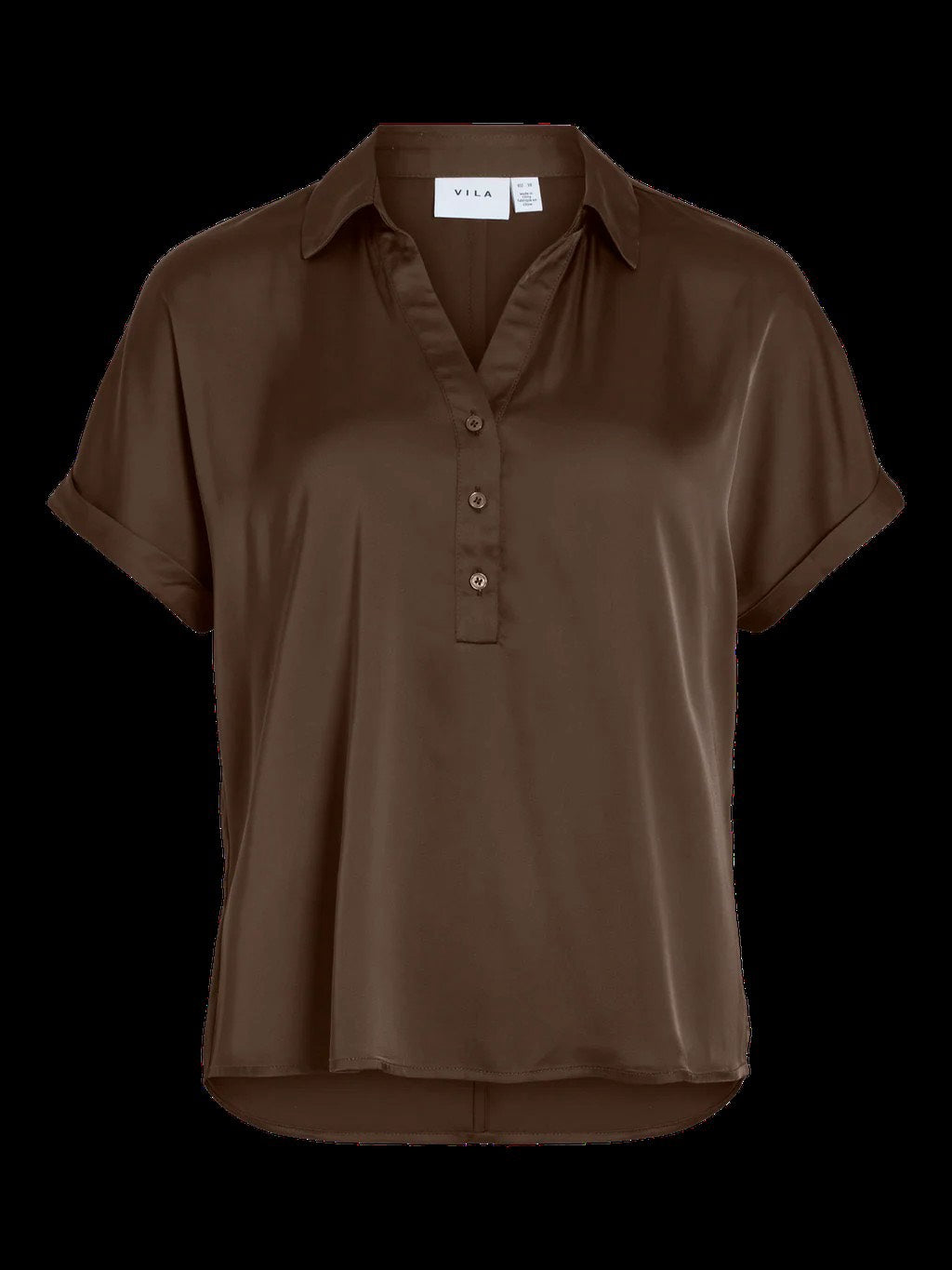 Vienna Ravenna S/s Top - Noos - Bruin