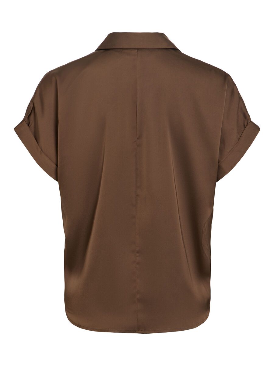Vienna Ravenna S/s Top - Noos - Bruin