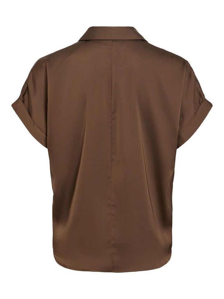 Vienna Ravenna S/s Top - Noos - Bruin
