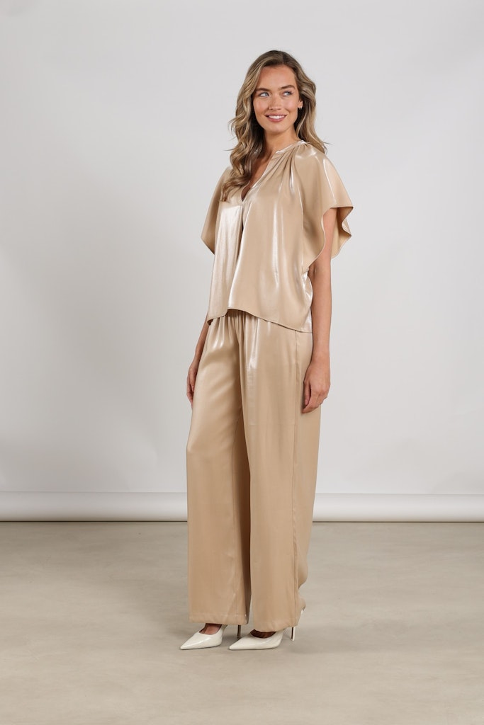 Taylor Top Shiny - Camel