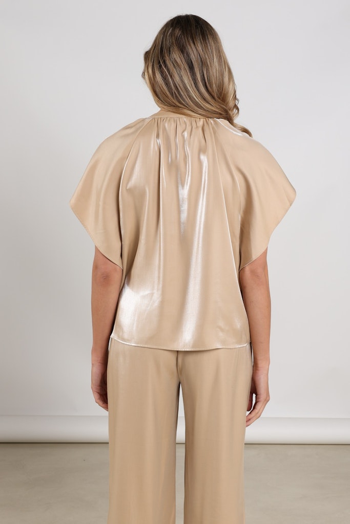 Taylor Top Shiny - Camel