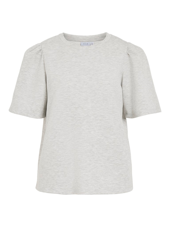 Visandy 2/4 O-neck Sweat Top - Noos - Grijs Melee